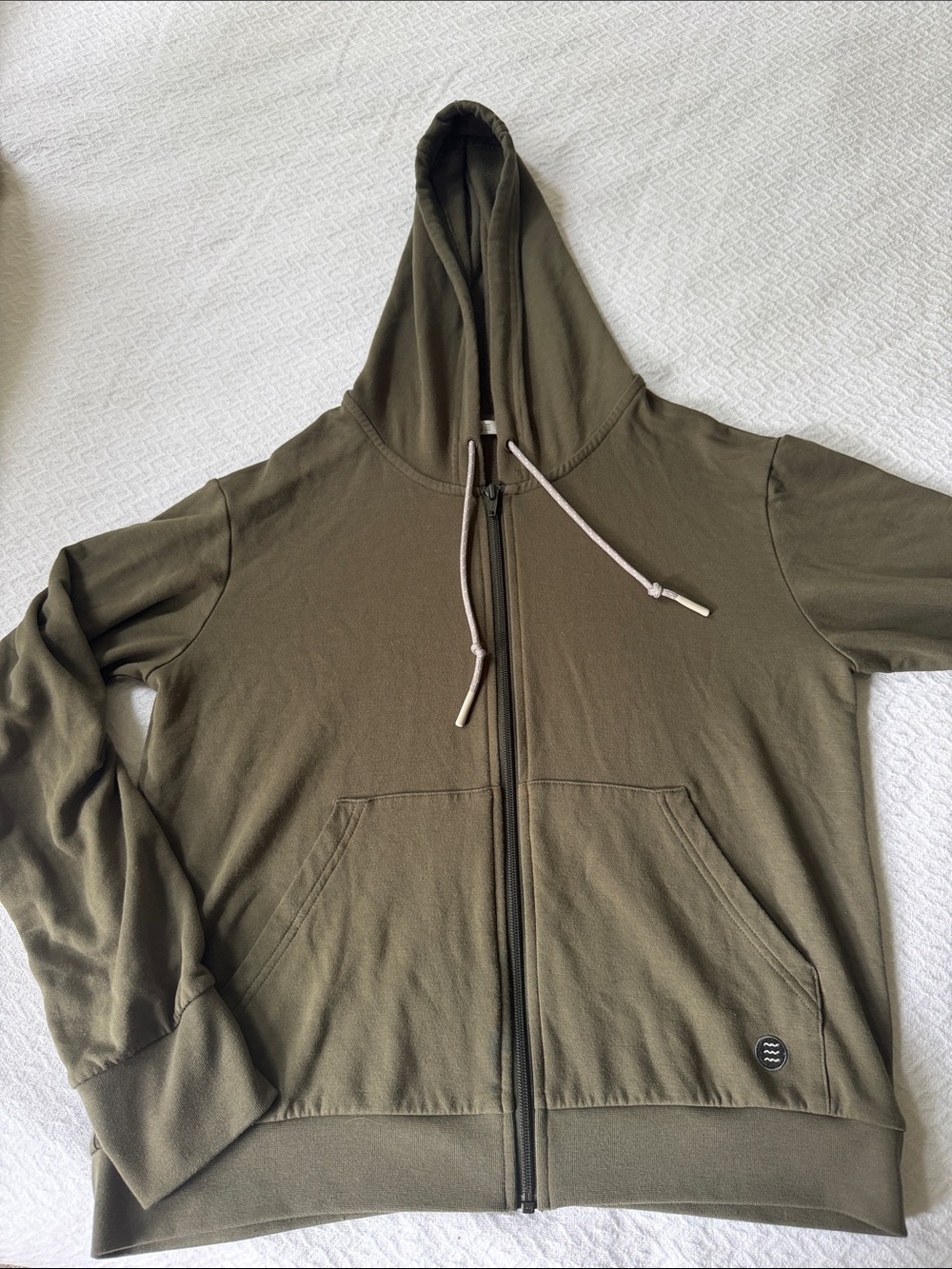 FreeFly Green Zip up Hoodie